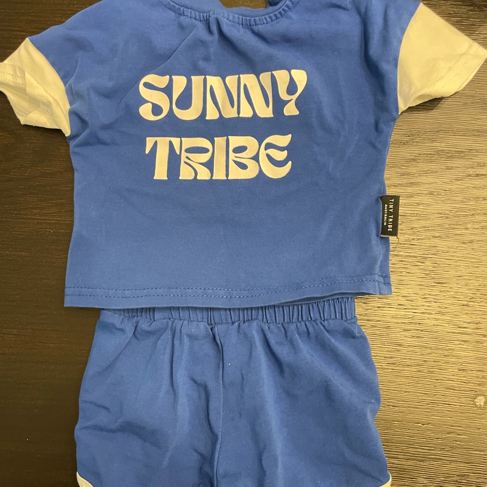 Kids Blue Matching Set